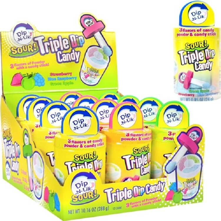 Triple Dip Sour Candy