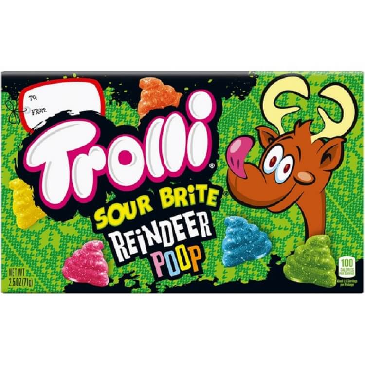Trolli Sour Brite Reindeer Poop