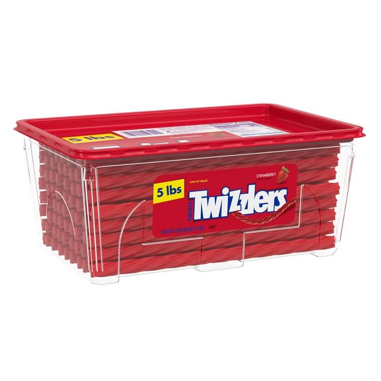 Unwrapped Strawberry Twizzlers 5lb