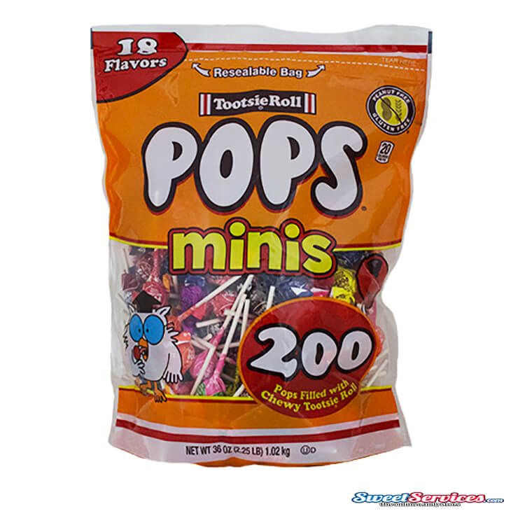 18 Flavor Mini Tootsie Roll Pops