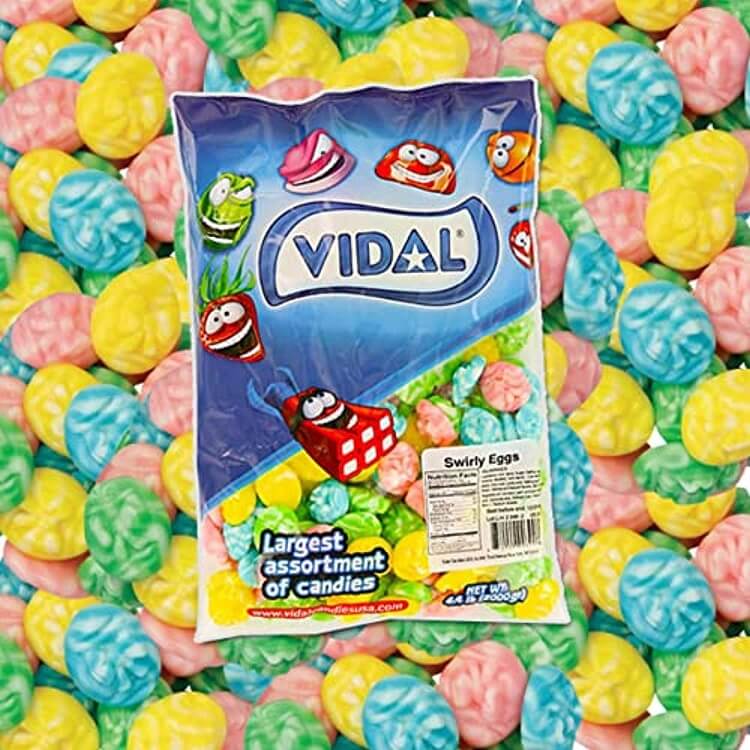 Vidal Gummi Swirly Eggs