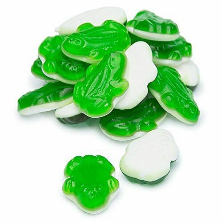 Vidal Gummi Green Frogs