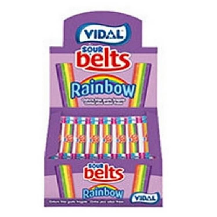 Vidal Sour Rainbow Belts
