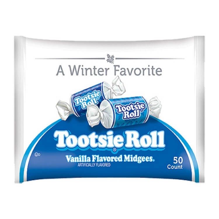 Tootsie Roll Christmas Vanilla Midgees Tootsie Roll Christmas Vanilla Midgees