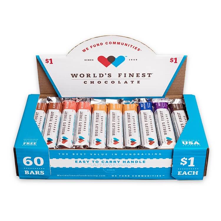 World's Finest Candy Bars - 60ct. 
