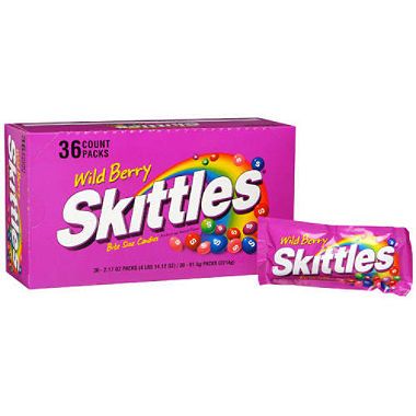 Wild Berry Skittles ~ 36ct  