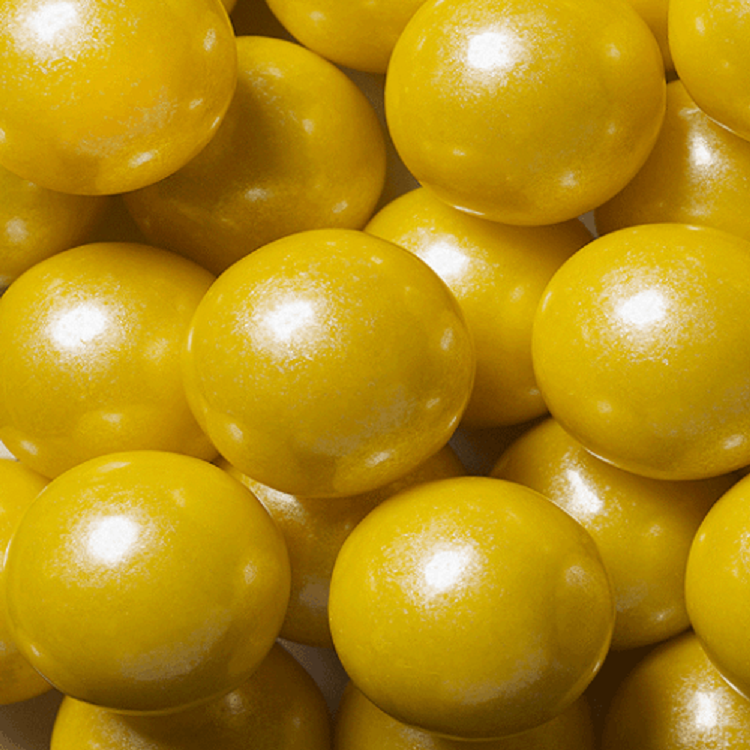 Shimmer Yellow Gumballs - 2lbs Shimmer Yellow Gumballs - 2lbs