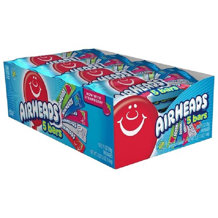Airheads Assorted 5 Bar Packs Airheads Assorted 5 Bar Packs