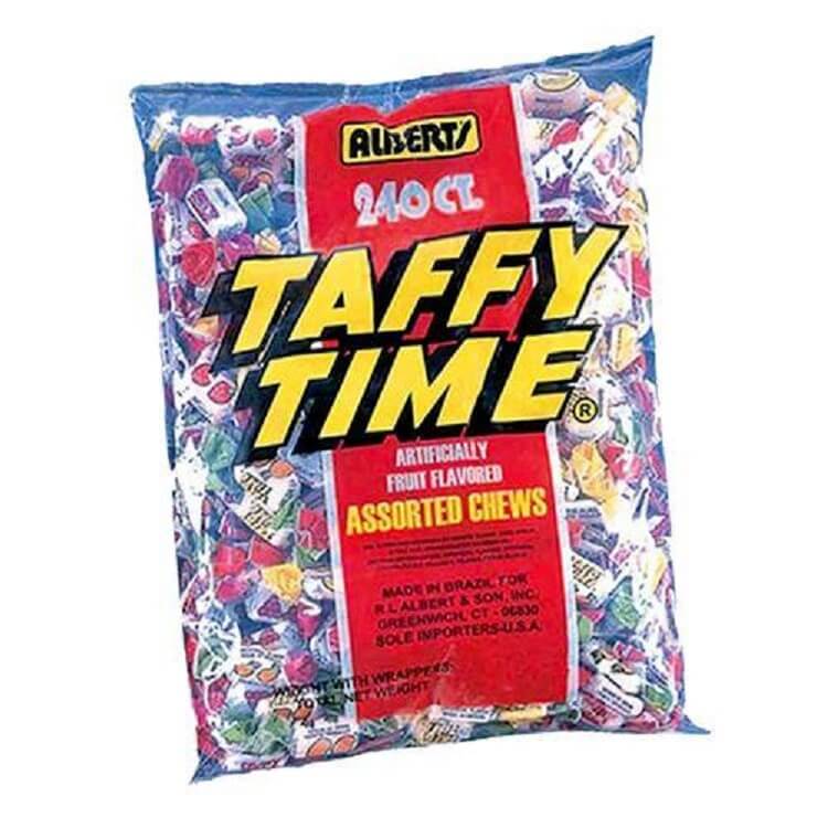 Alberts Taffy Time Fruit Chews  