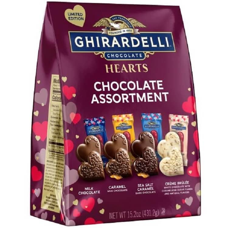 Ghirardelli Hearts Chocolate Assortment Ghirardelli Hearts Chocolate Assortment