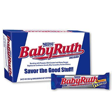 Baby Ruth Candy Bar 24 Count | Nestle Chocolate ...