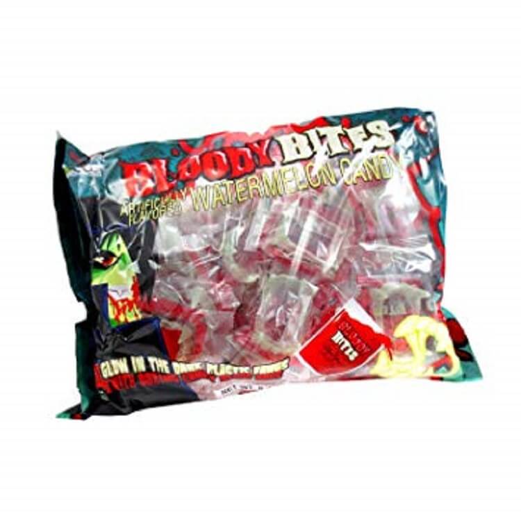 Bloody Bites Glow in the Dark Fangs - 22 Pieces