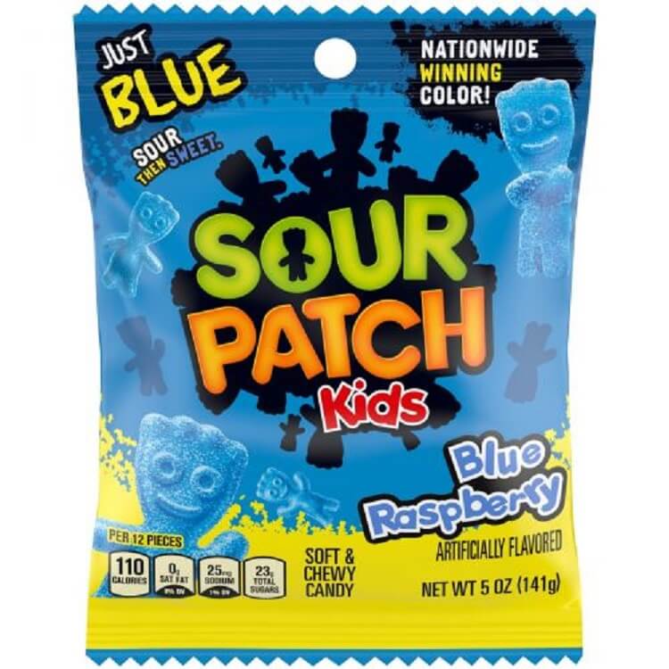 Blue Raspberry Sour Patch Kids Peg Bags Blue Raspberry Sour Patch Kids Peg Bags