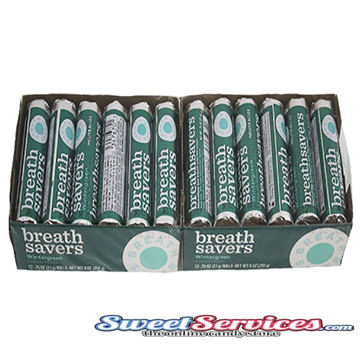 Wintergreen Breathsavers~24 Count Wintergreen Breathsavers~24 Count