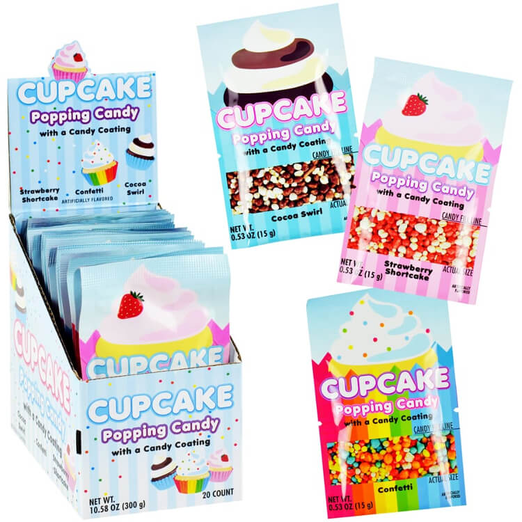 Cupcake Popping Candy