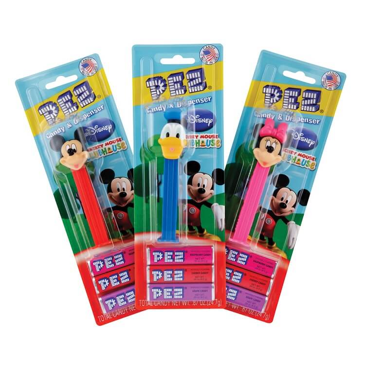 Disney Mickey Mouse and Friends Pez Dispensers