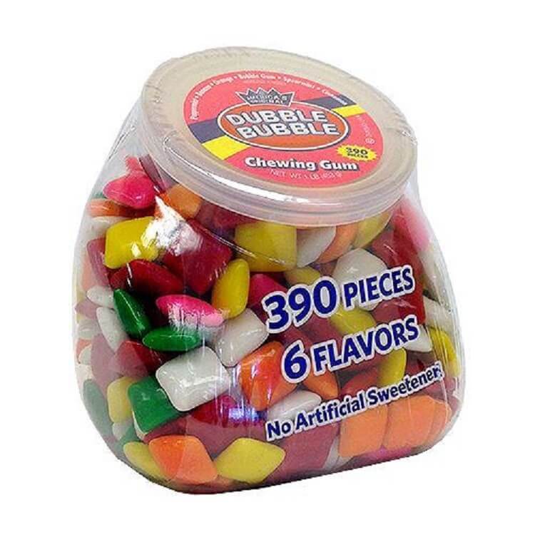 Dubble Bubble Office Pleasure Assorted Gum ~ 390 count