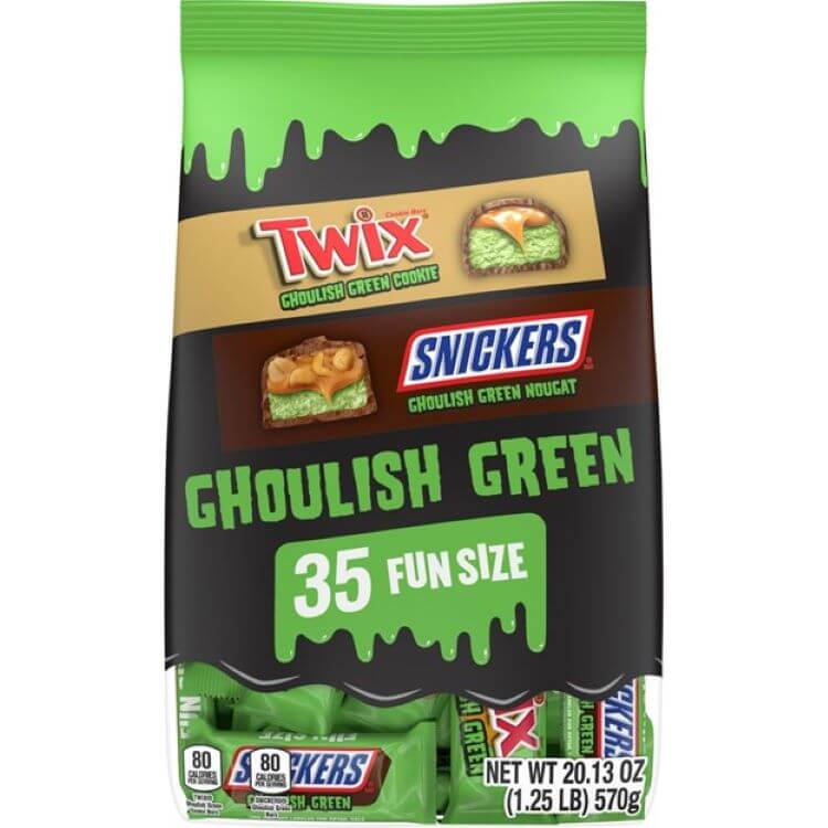 Mars Ghoulish Green Candy Mix Mars Ghoulish Green Candy Mix