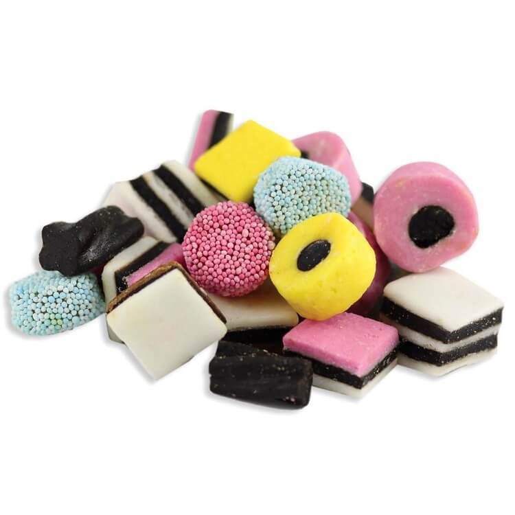 Gustaf's Taveners English Liquorice Allsorts 14oz Bag