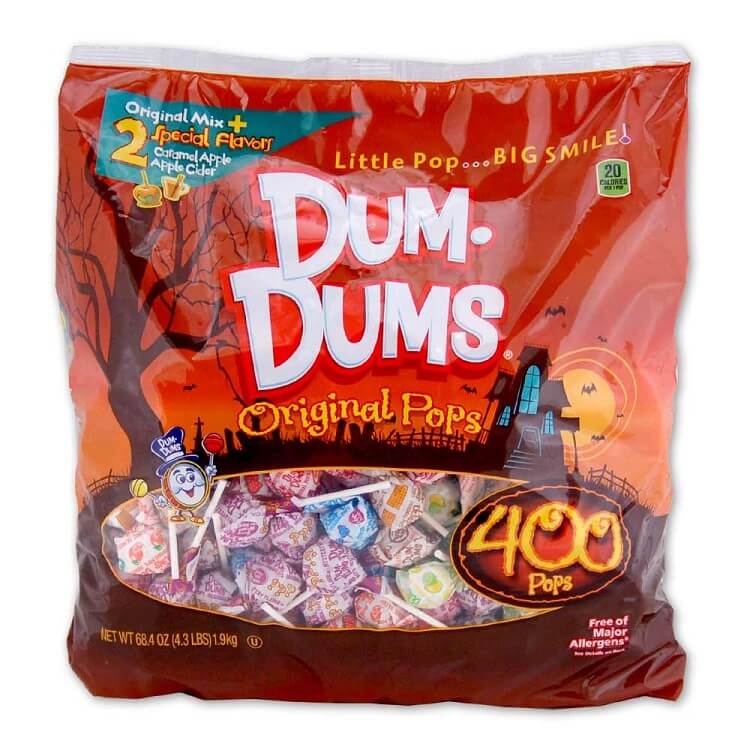 Halloween Dum Dums 400ct. Bag  