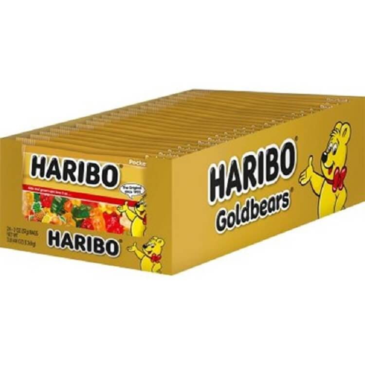 Haribo Goldbears 24 - 2 Oz Bags Haribo Goldbears 24 - 2 Oz Bags