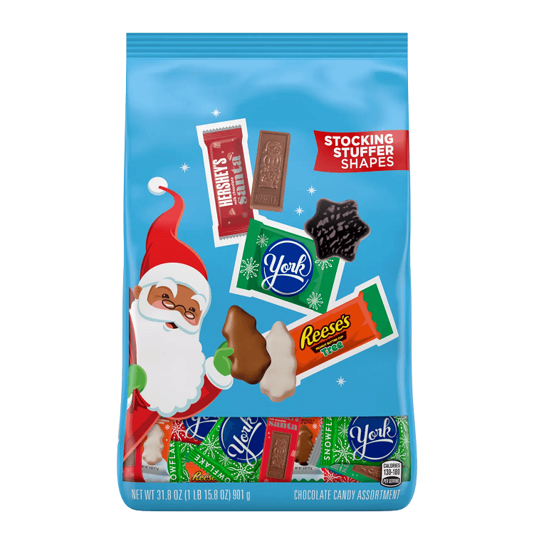 Hershey Stocking Stuffer Shapes