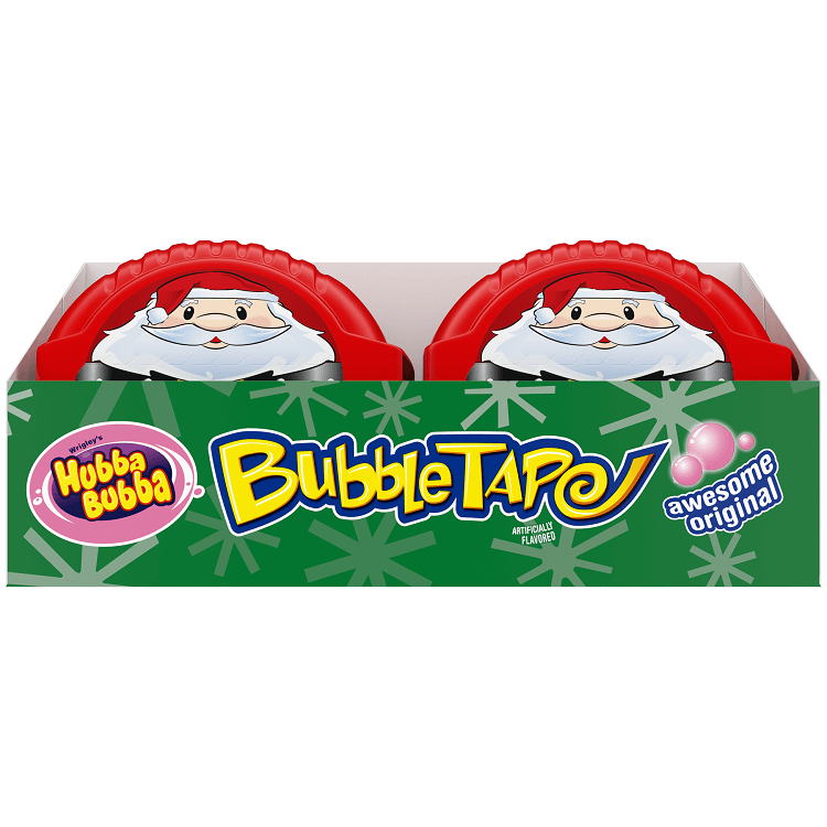 Hubba Bubba Christmas Bubble Tape~12 Pack  Hubba Bubba Christmas Bubble Tape~12 Pack