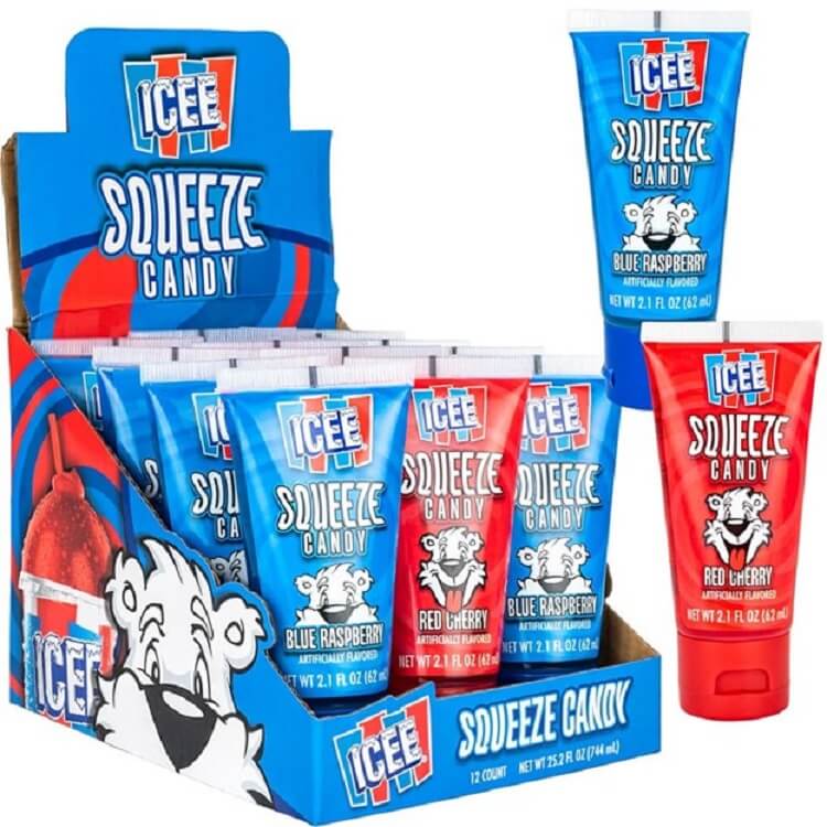 Icee Squeeze Candy Icee Squeeze Candy