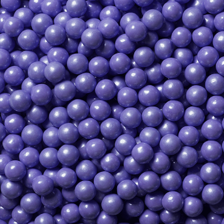 Lavender Candy Beads ~ 2lbs. 
