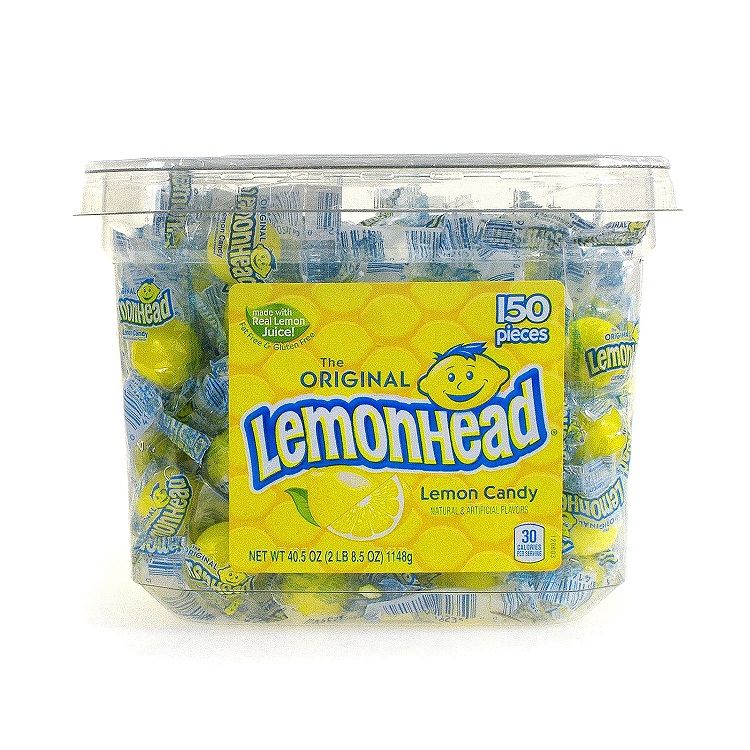 LemonHeads ~ 150 Count Tub