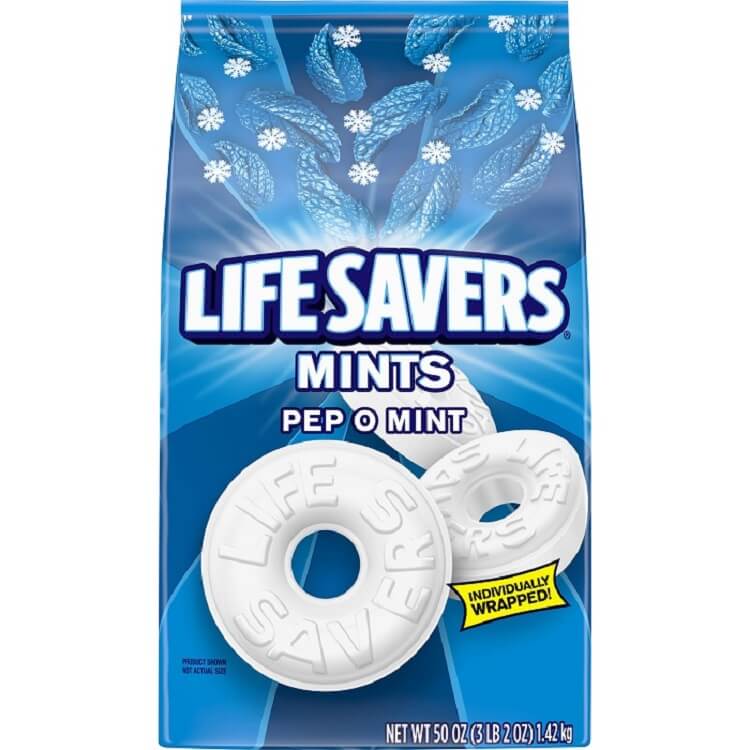 LifeSavers Pep-O-Mint Singles - 44.93oz Bag