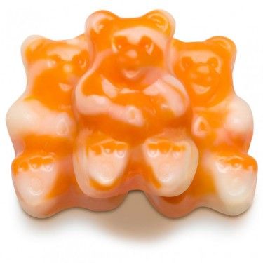Albanese Orange Cream Gummi Bears ~ 5lb Bag  