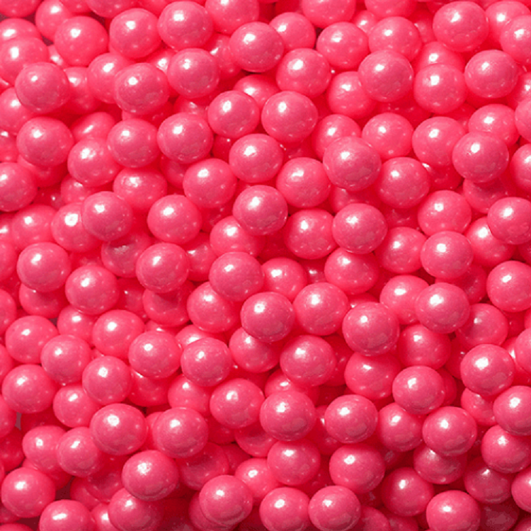 Pearl Pink Candy Beads ~ 2lbs.  