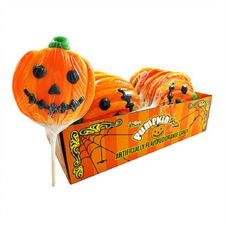Pumpkin Face Pop - 12 Count Pumpkin Face Pop - 12 Count