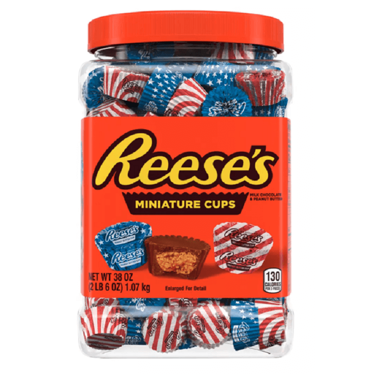 Red, White, & Blue Peanut Butter Cups Red, White, & Blue Peanut Butter Cups