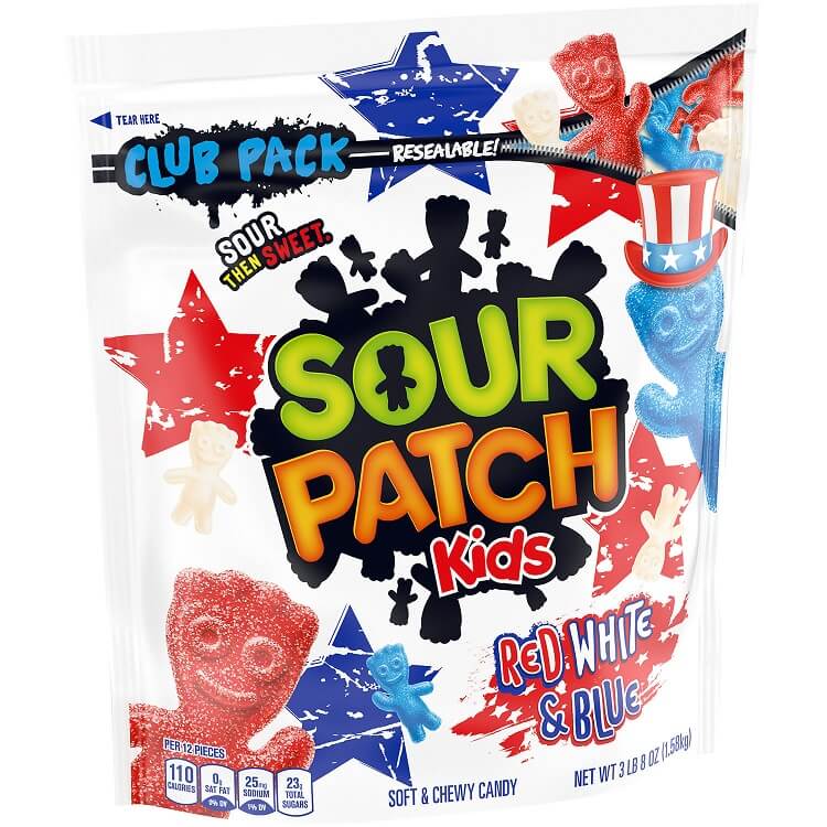 Red, White, & Blue Sour Patch Kids Red, White, & Blue Sour Patch Kids