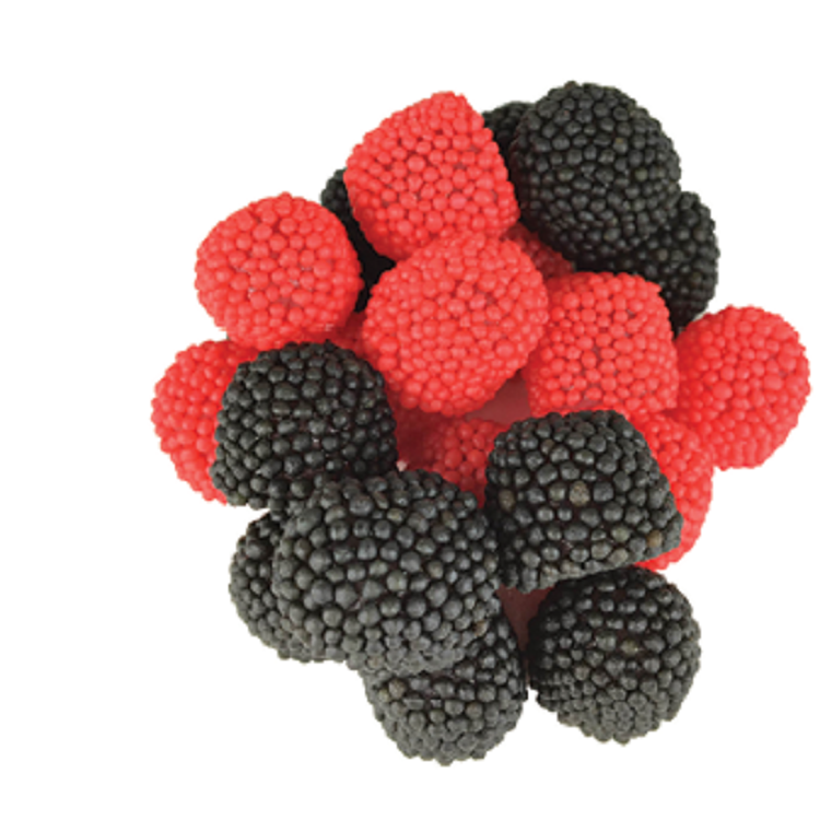 Gustaf's Red & Black Berries - 4.4lb Bag  