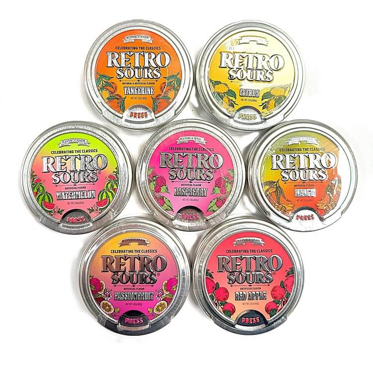 Iconic Candy Retro Sours Variety Pack  Iconic Candy Retro Sours Variety Pack