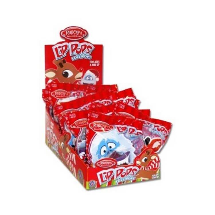 Rudolph Lip Pops