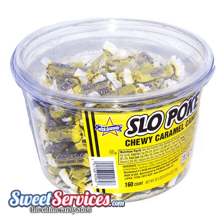 Slo Poke Bite Size ~ 160 Count.