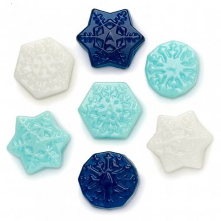 Albanese Christmas Gummi Snow Flurries ~ 5lb Bag  Albanese Christmas Gummi Snow Flurries ~ 5lb Bag