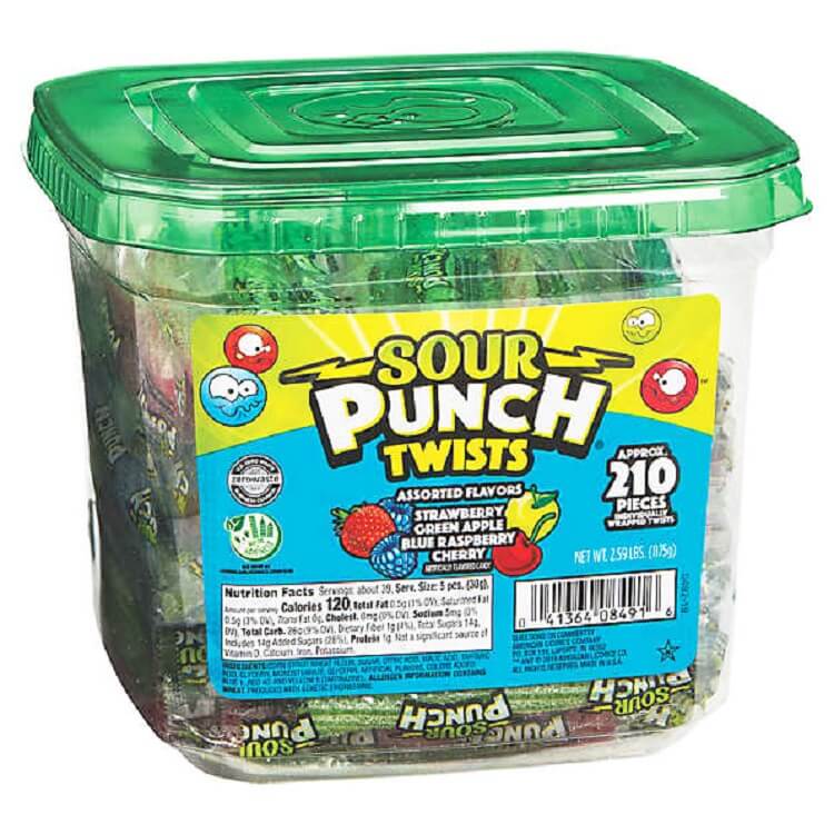 Sour Punch Twists 