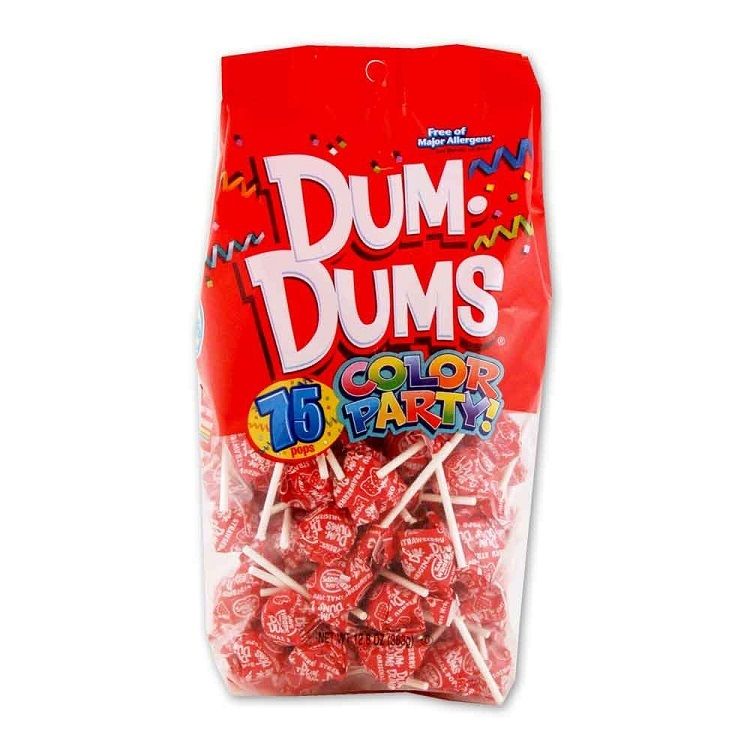 Strawberry Dum Dum Pops