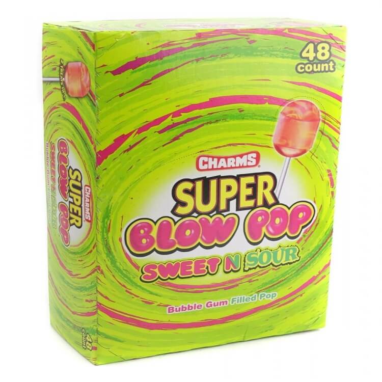 Charms Sweet n Sour Blow Pops Charms Sweet n Sour Blow Pops