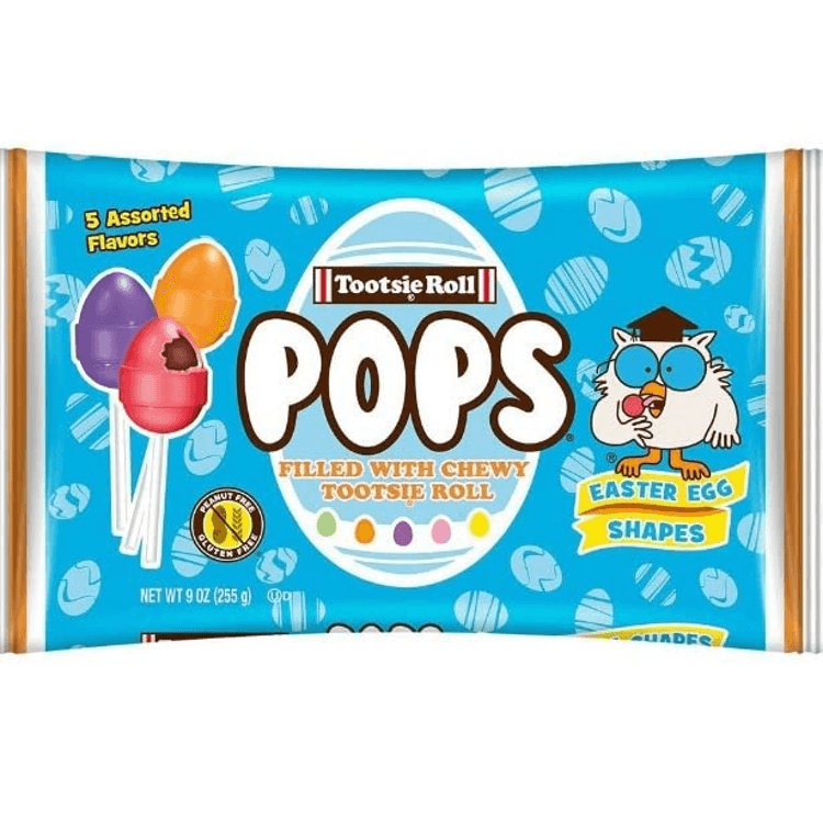 Tootsie Roll Egg Shaped Pops