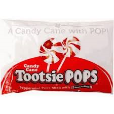 Tootsie Roll Candy Cane Pops  Tootsie Roll Candy Cane Pops