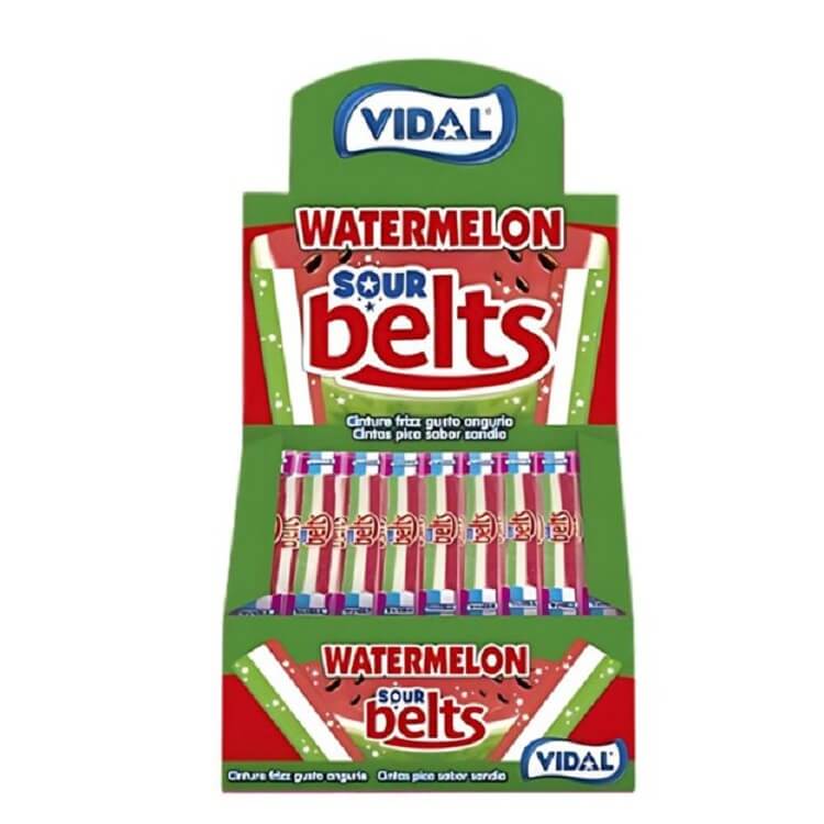 Vidal Sour Watermelon Belts   Vidal Sour Watermelon Belts