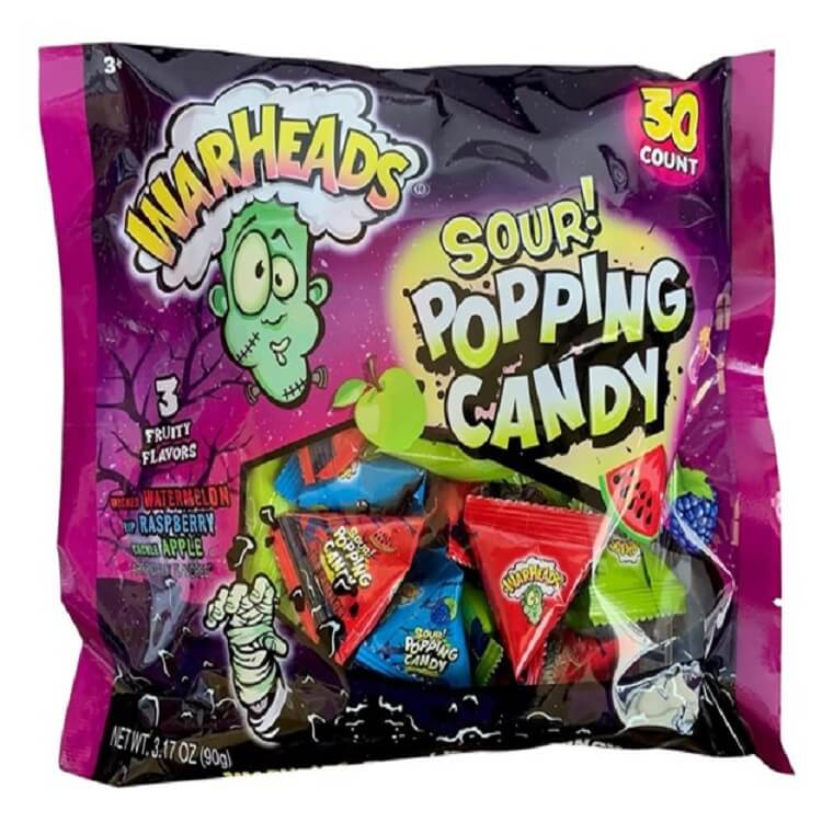 Warheads Sour Popping Candy