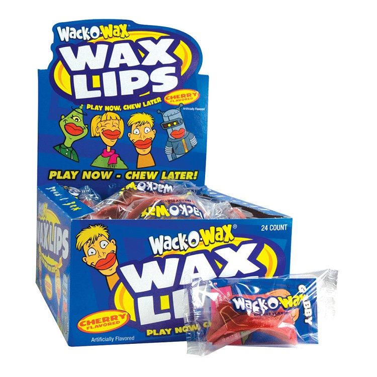 Wack-O-Wax Lips ~ 24 Count Box Wack-O-Wax Lips ~ 24 Count Box