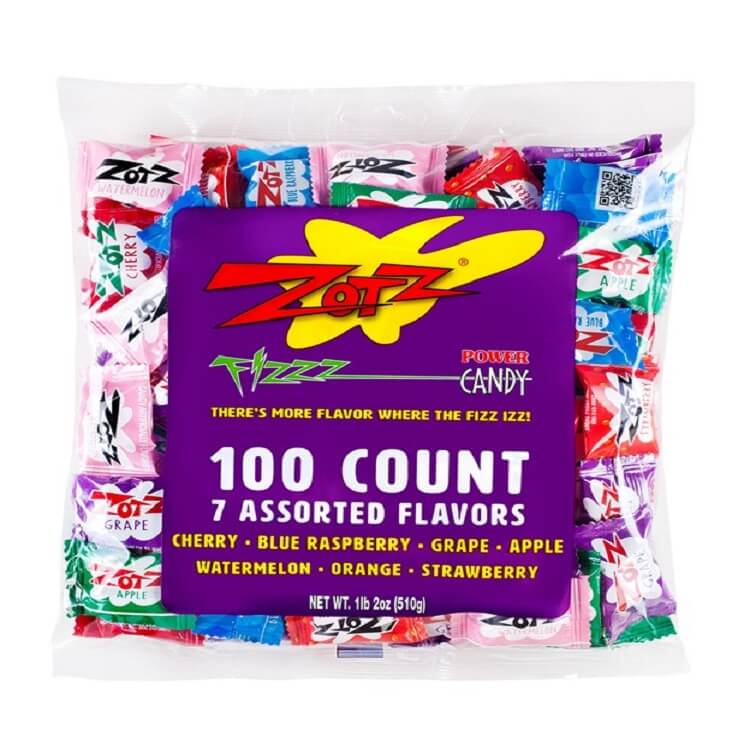 Assorted Zotz 100 Count Bag Assorted Zotz 100 Count Bag